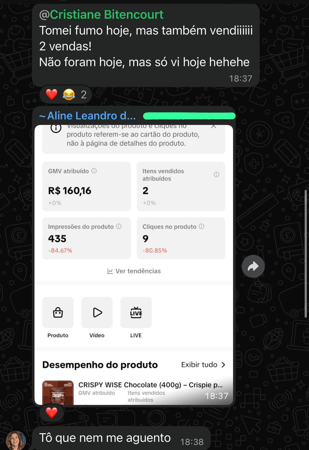 Depoimento aluna 2
